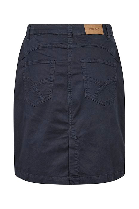 CREAM - CRBerta Short Twill Skirt in Navy (10613652)