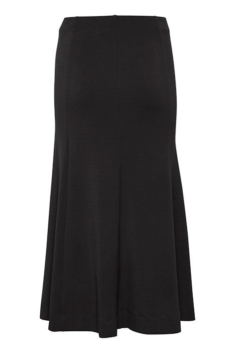 InWear - CocentIW Long Black Skirt with A Slight Swing