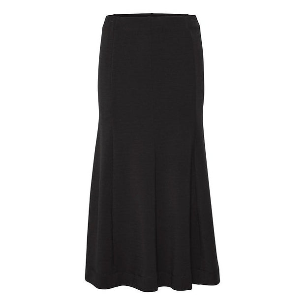 InWear - CocentIW Long Black Skirt with A Slight Swing