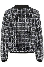 CREAM - CRBilo Black and White Knitted Cardigan/Jacket (10612832)