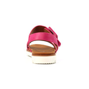 Lunar Shoes - Cher Flat Sandal in Fuschia Pink