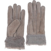 Ashwood Leather - Ladies Suede Real Sheepskin Gloves (5 colours) (DB-906)