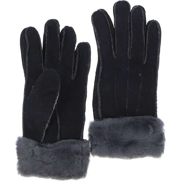 Ashwood Leather - Ladies Suede Real Sheepskin Gloves (5 colours) (DB-906)