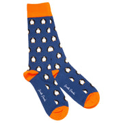 Swole Panda - Ladies Bamboo Socks - Navy Penguin (SP376-S)