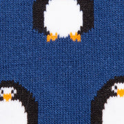 Swole Panda - Ladies Bamboo Socks - Navy Penguin (SP376-S)