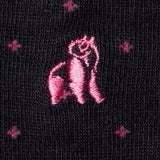 Swole Panda - Ladies Bamboo Socks - Spotted Pink (SP112-S)