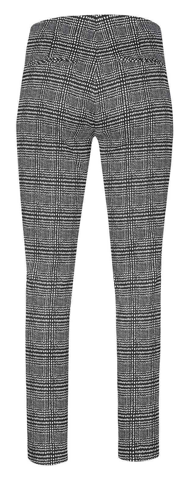 Robell – Lena 09 - Cropped Trousers With Cut Away Ladder Design at